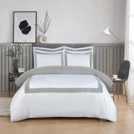 CORSICA Hotel Collection - White/Light Gray #BL60