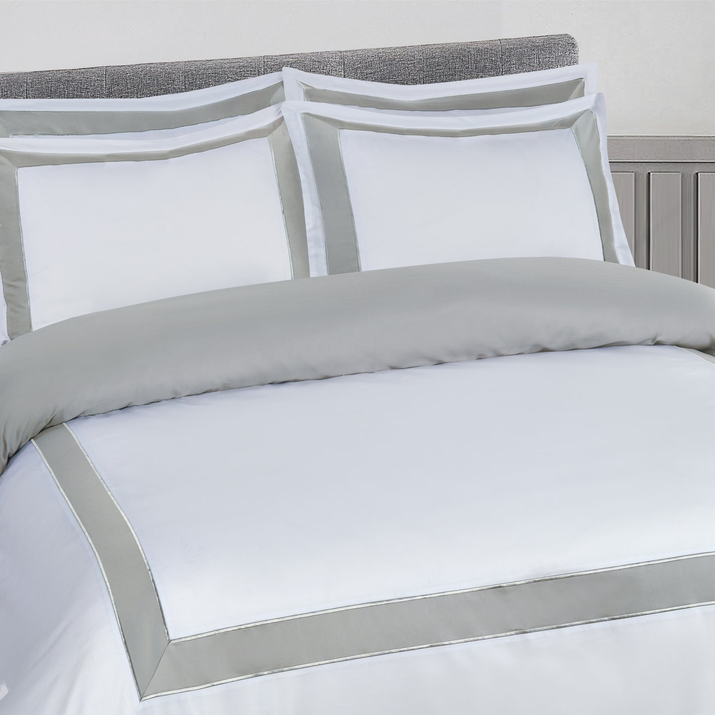 CORSICA Hotel Collection - White/Light Gray #BL60