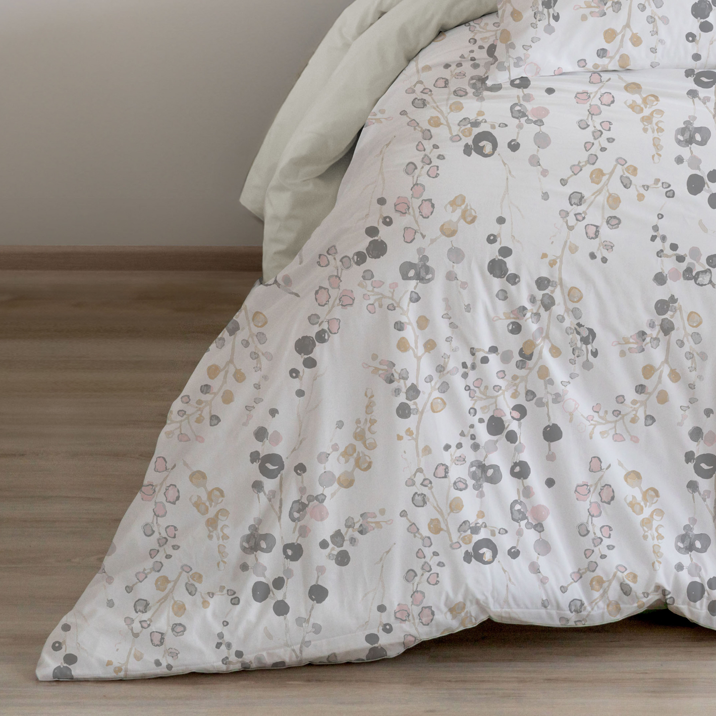 Gentle Petal Garden - Gray #BL1004