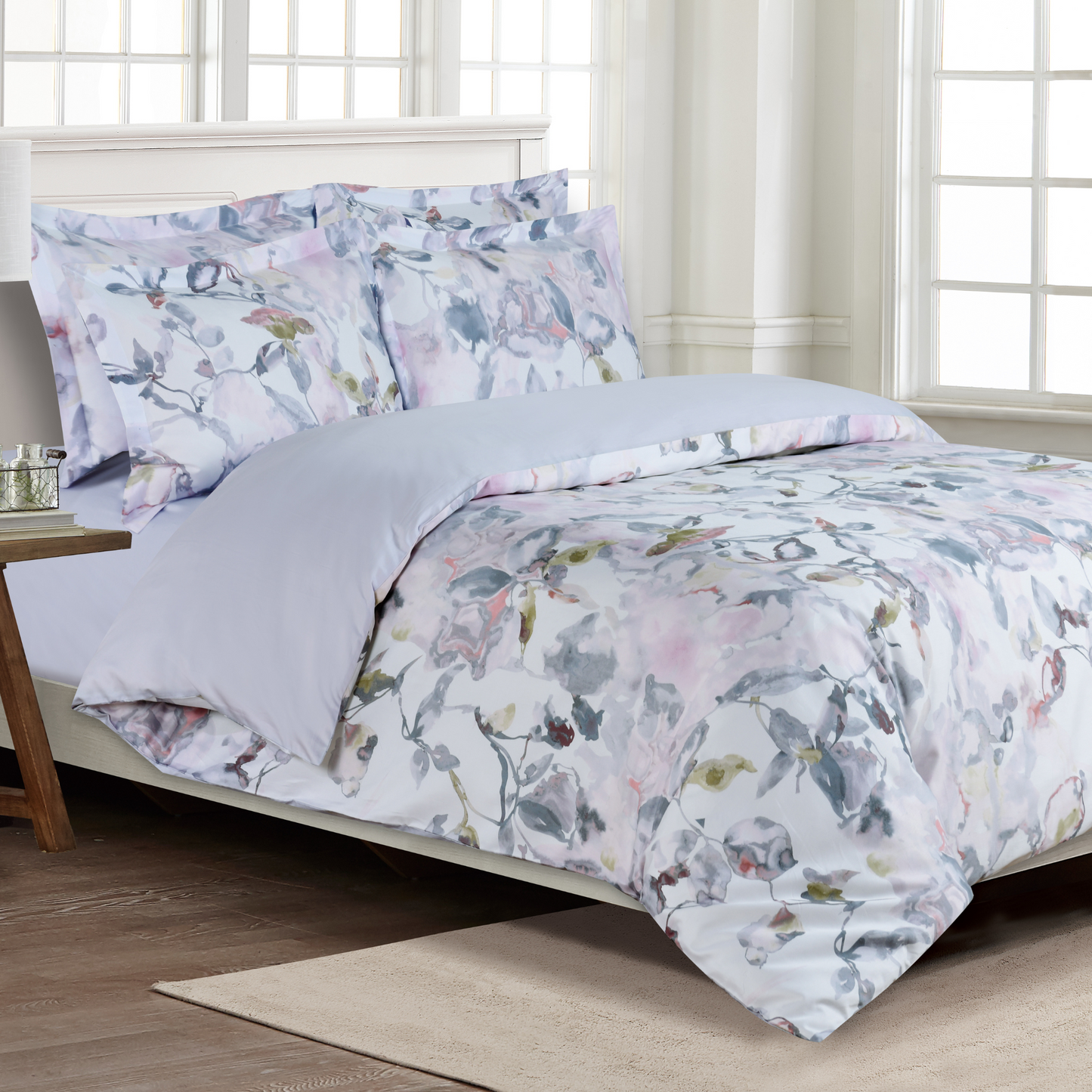 Lavender Bloom - Gray #BL510 - With Easy Care