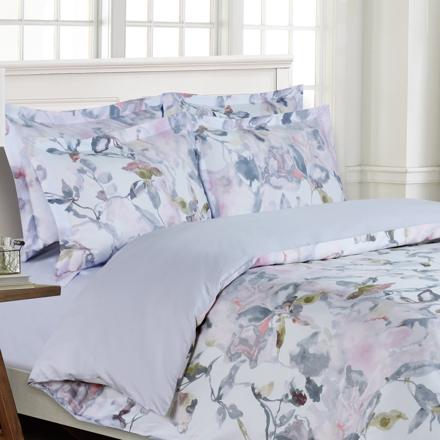 Lavender Bloom - Gray #BL510 - With Easy Care