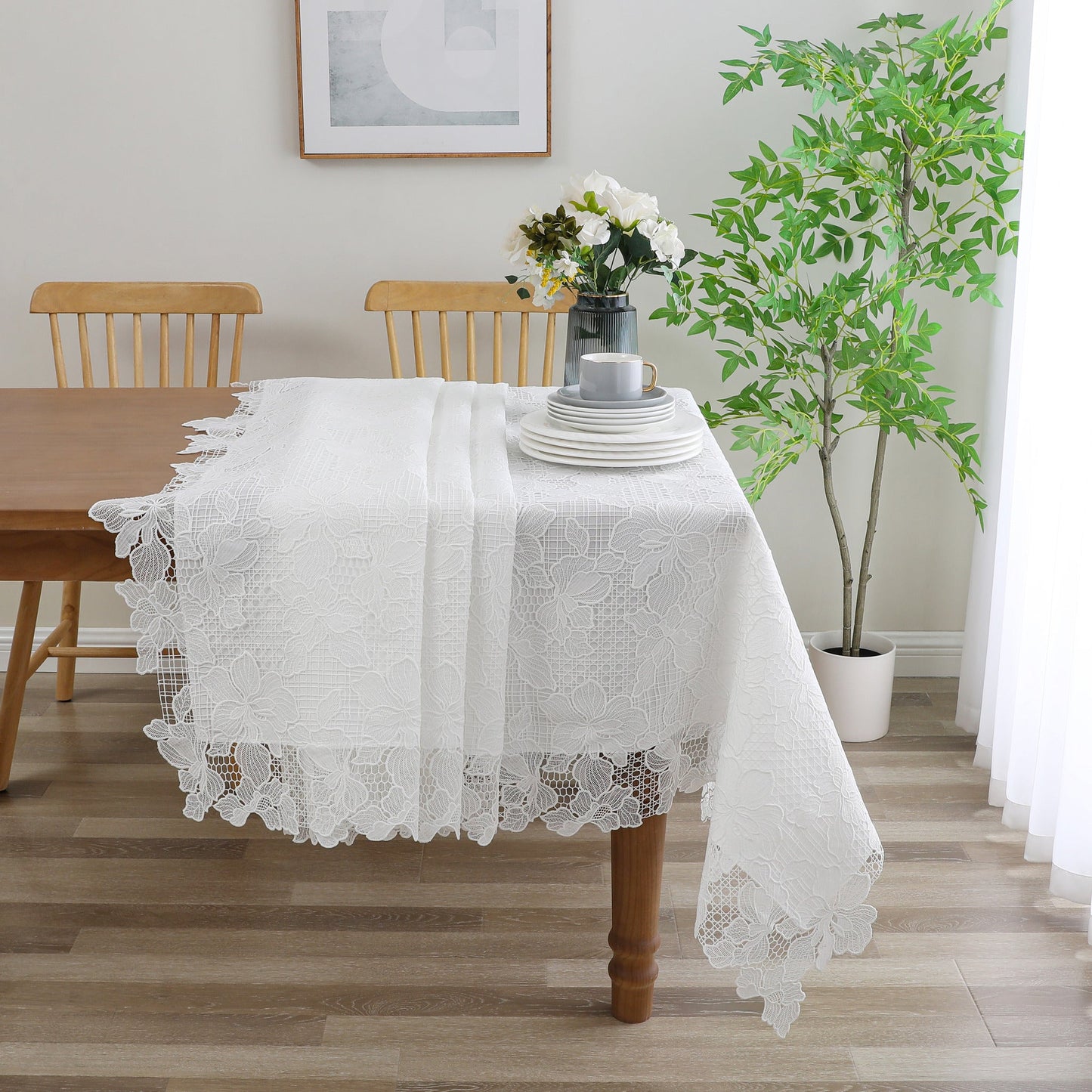 Tablecloth Lace Lined #TC1735L