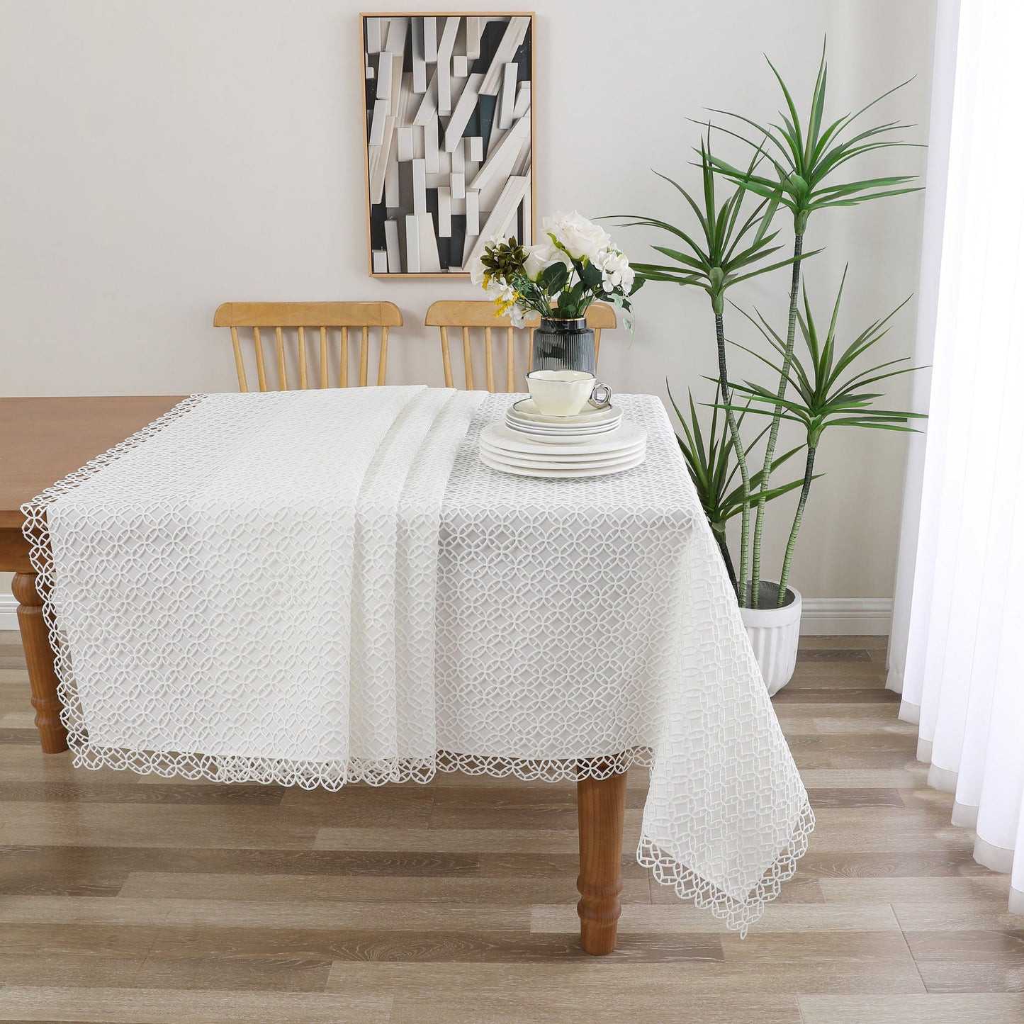 Tablecloth Lace Lined #TC1736L