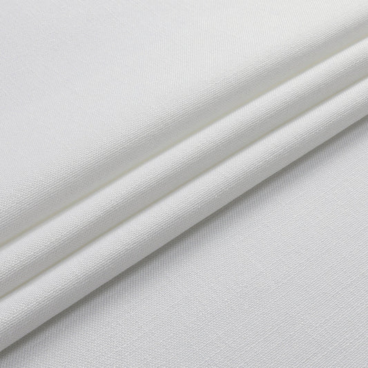 Tablecloth - Value Linen Look - Harvest Weave - White #TC1800