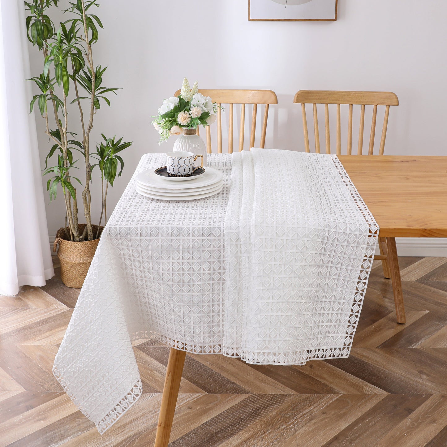 Tablecloth Lace Lined #TC1727L