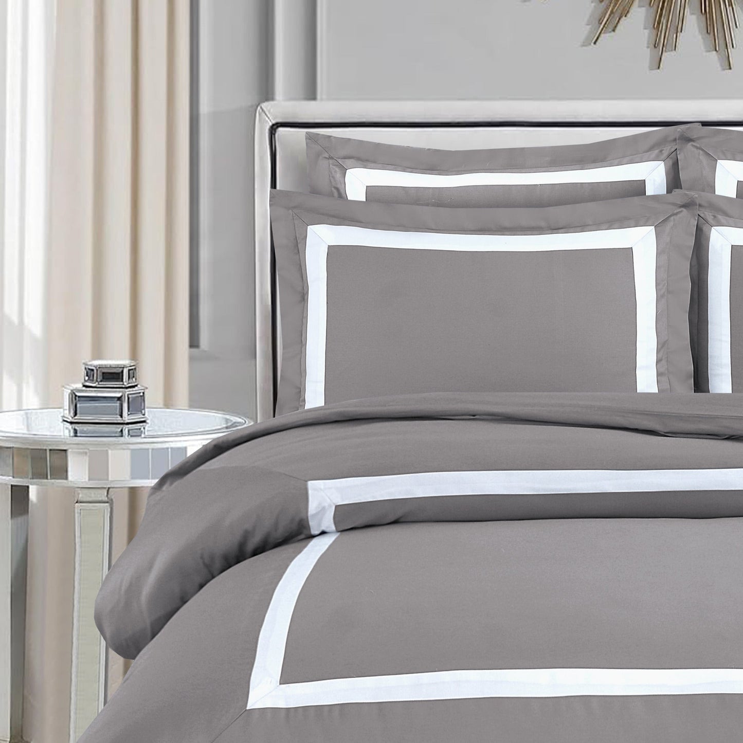 Province Hotel Collection - Taupe - White Tape #BL1-3