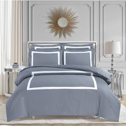 Province Hotel Collection - Gray - White Tape #BL3-2