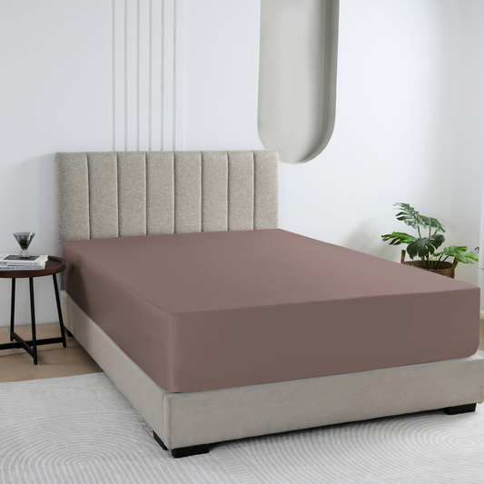 Fitted Sheet - Mauve #BLFS35