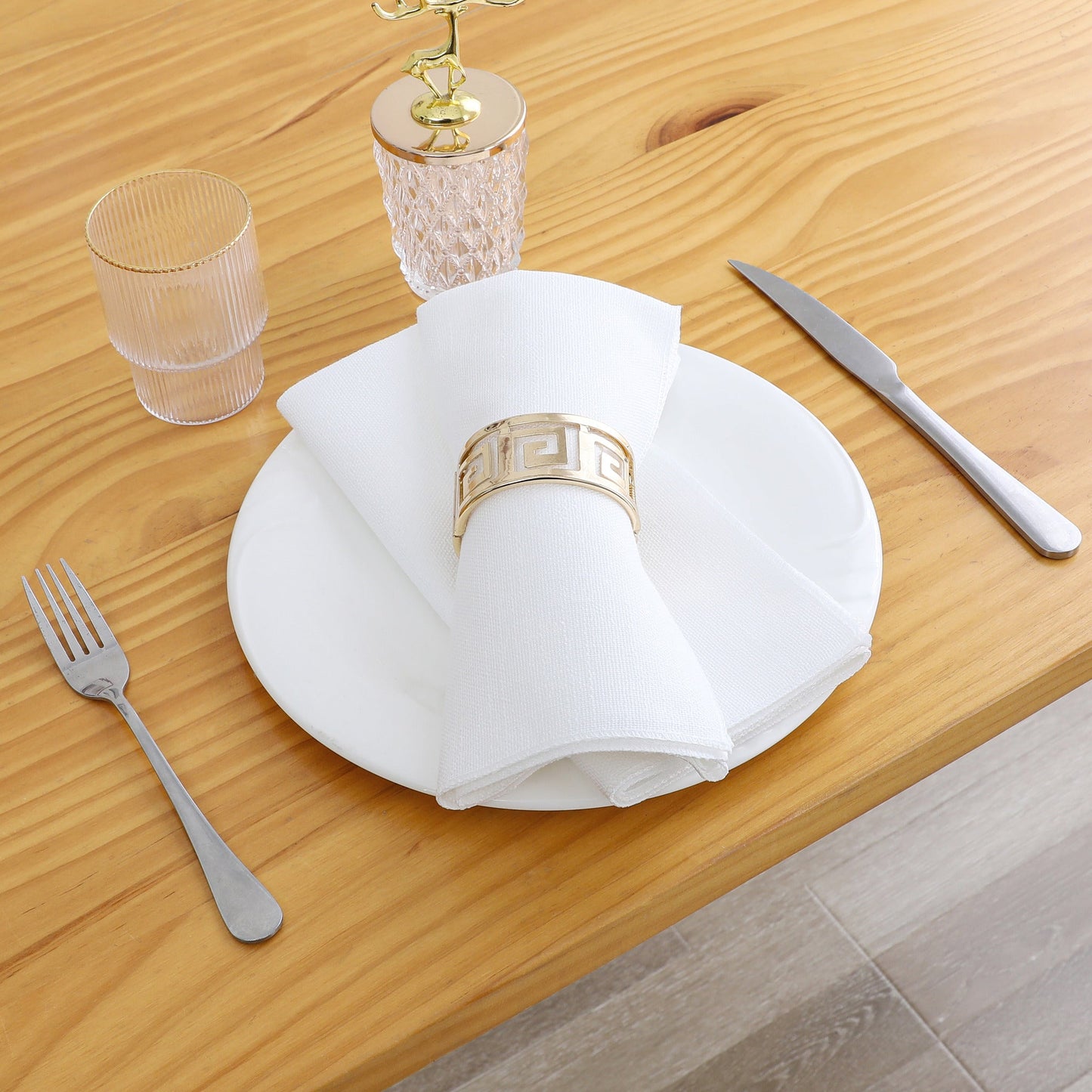 Napkins - 6pc Set - 18"x18" White #NPK1800