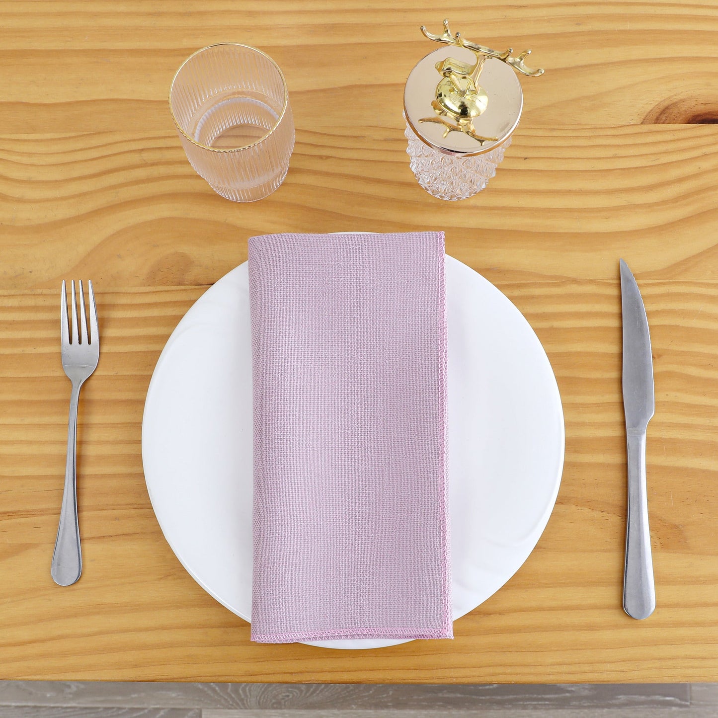 Napkins - 6pc Set - 18"x18" Blush #NPK1803