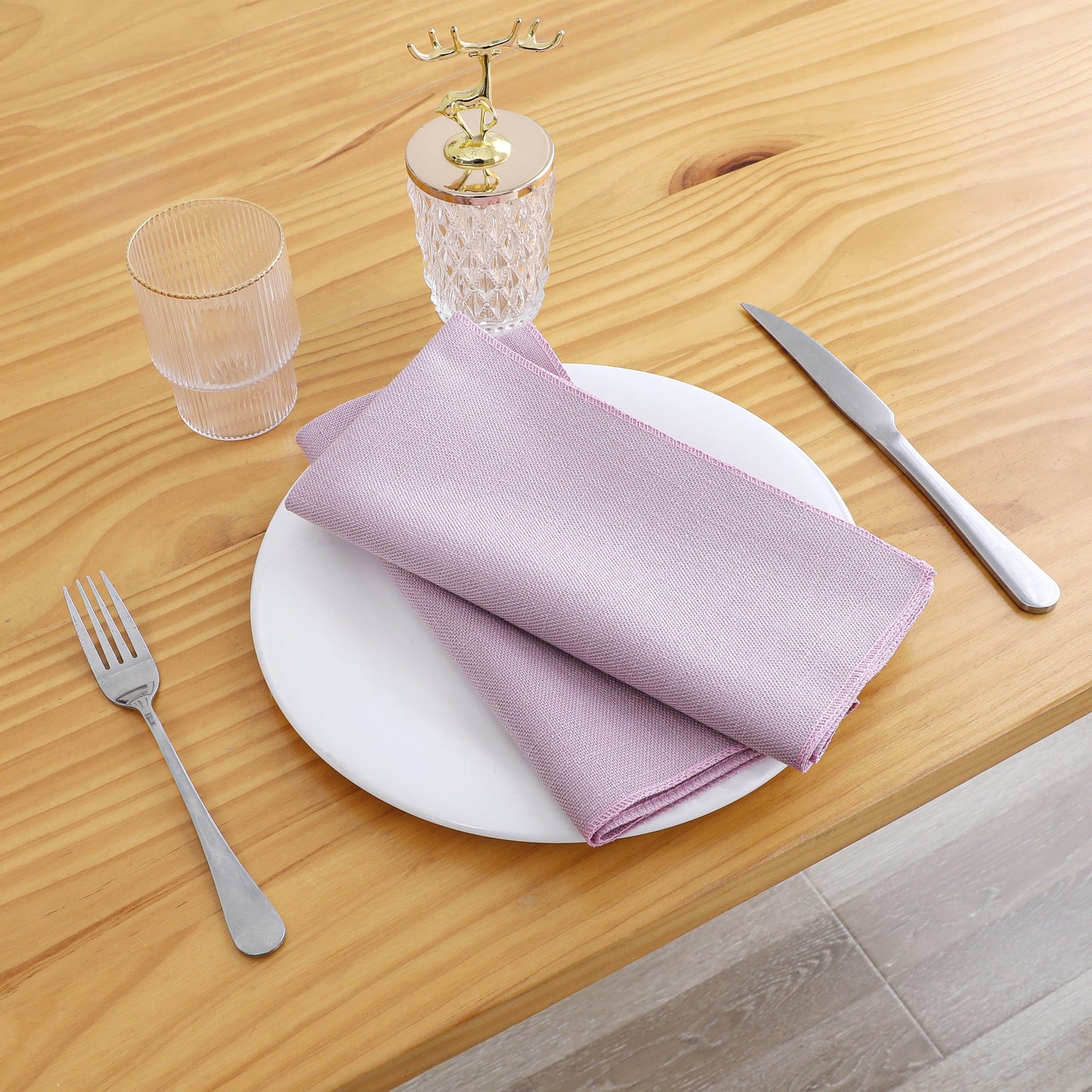 Napkins - 6pc Set - 18"x18" Blush #NPK1803