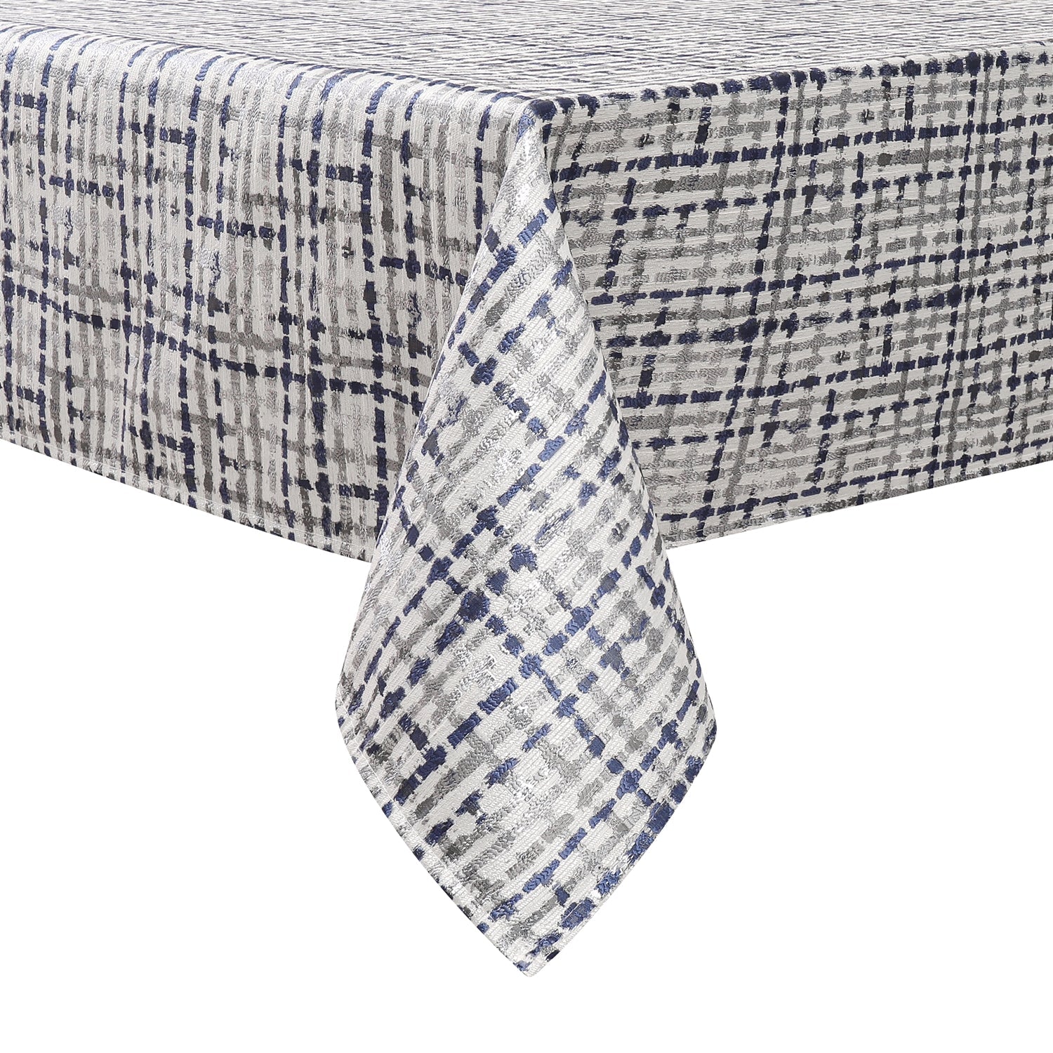 Madison Linen Jacquard Tablecloth - Thumbnail 3
