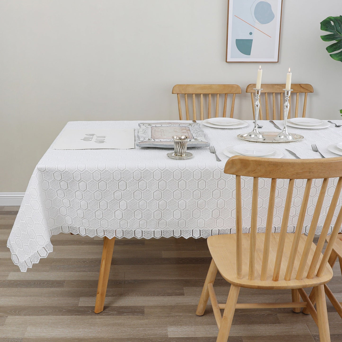 Tablecloth Lace Lined #TC1734L
