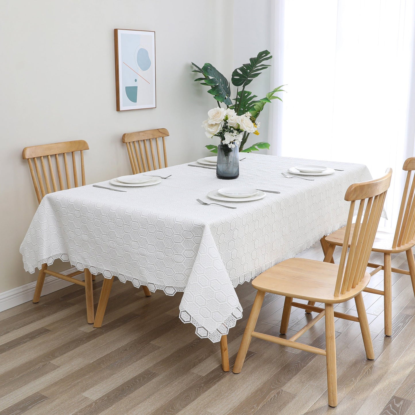 Tablecloth Lace Lined #TC1734L