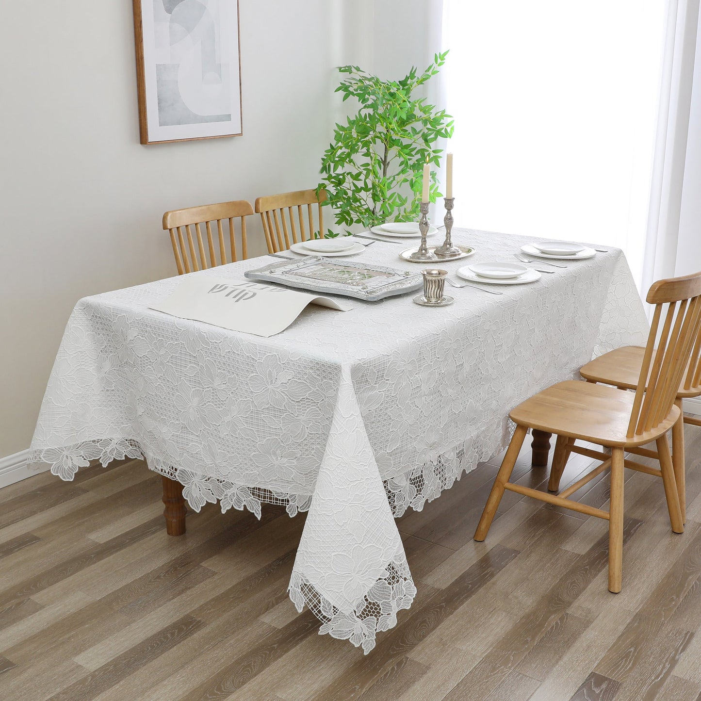 Tablecloth Lace Lined #TC1735L