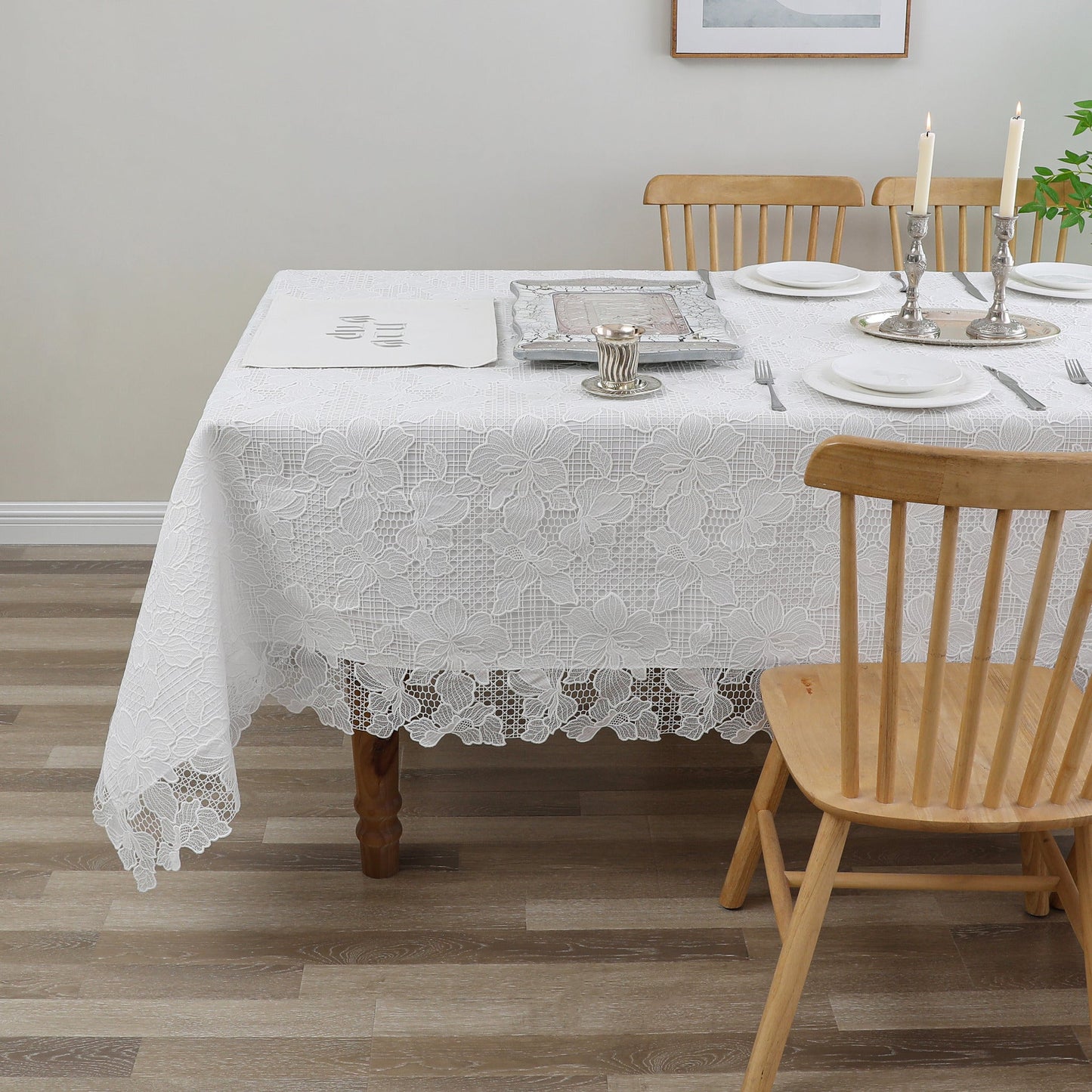 Tablecloth Lace Lined #TC1735L