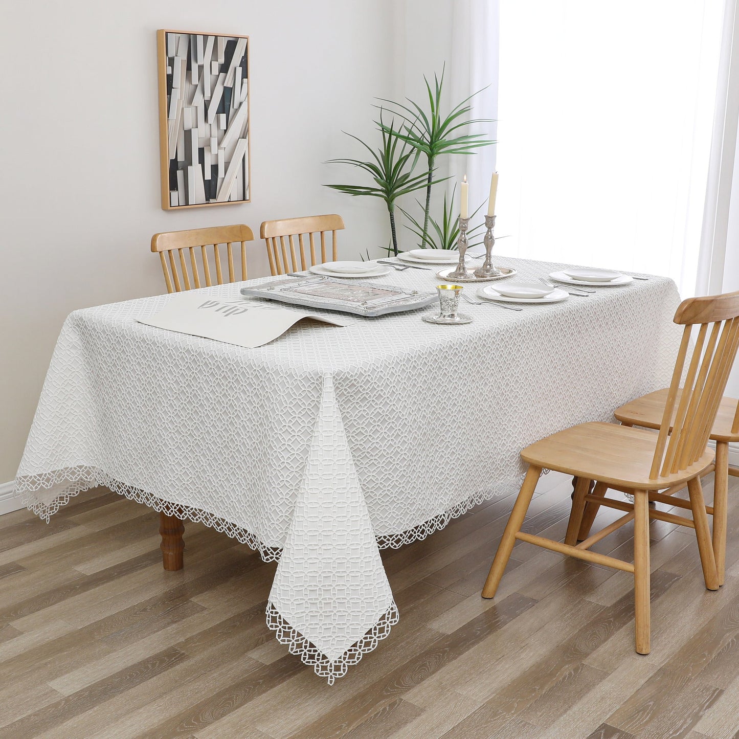 Tablecloth Lace Lined #TC1736L