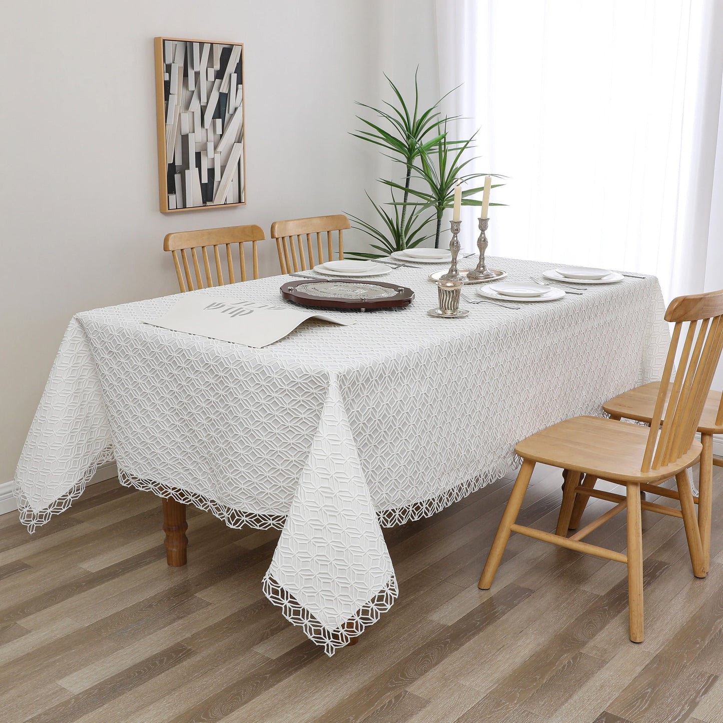 Tablecloth Lace Lined #TC1737L