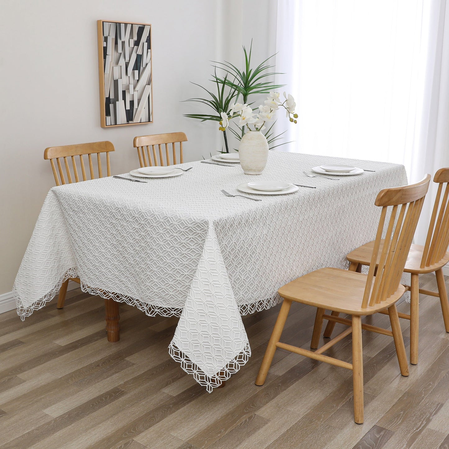 Tablecloth Lace Lined #TC1737L