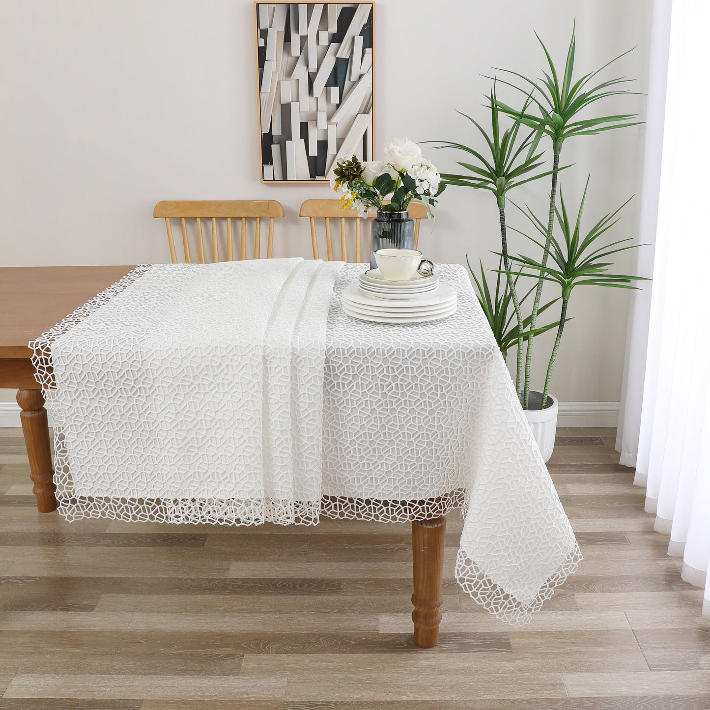 Tablecloth Lace Lined #TC1738L
