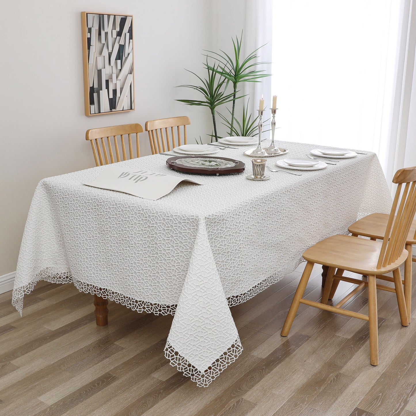 Tablecloth Lace Lined #TC1738L