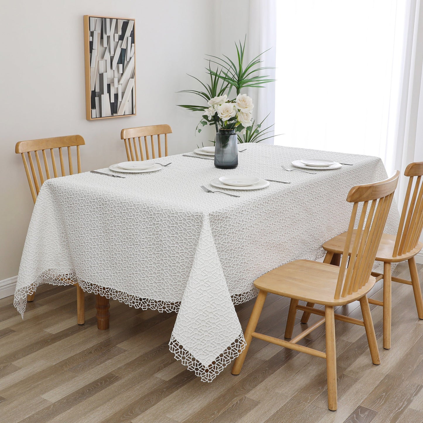 Tablecloth Lace Lined #TC1738L