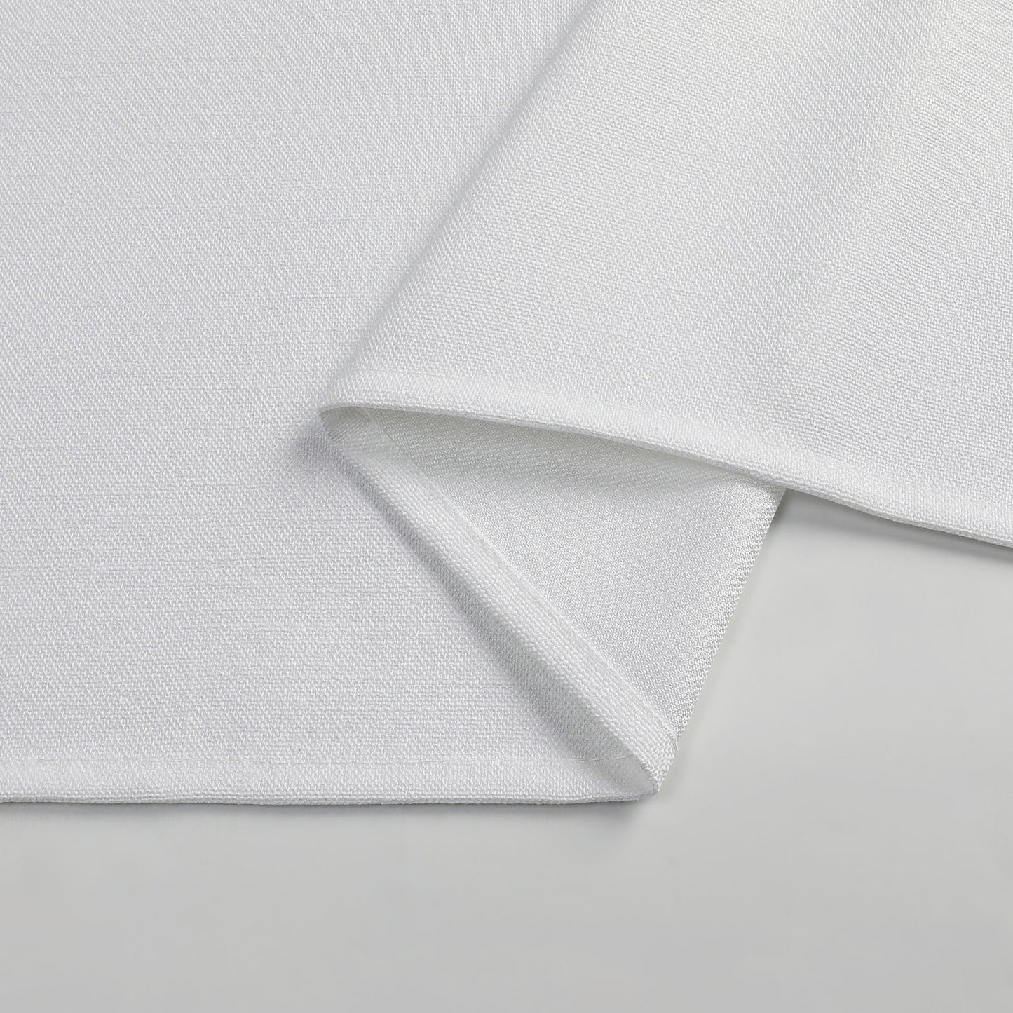 Tablecloth - Value Linen Look - Harvest Weave - White #TC1800