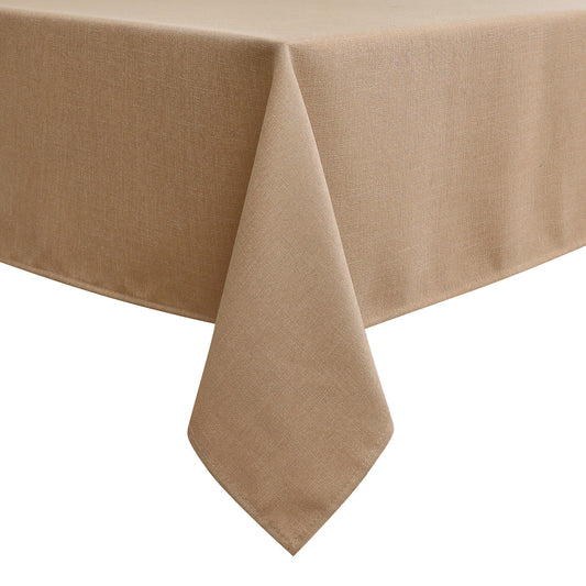 Tablecloth - Value Linen Look - Harvest Weave - Gold #TC1806