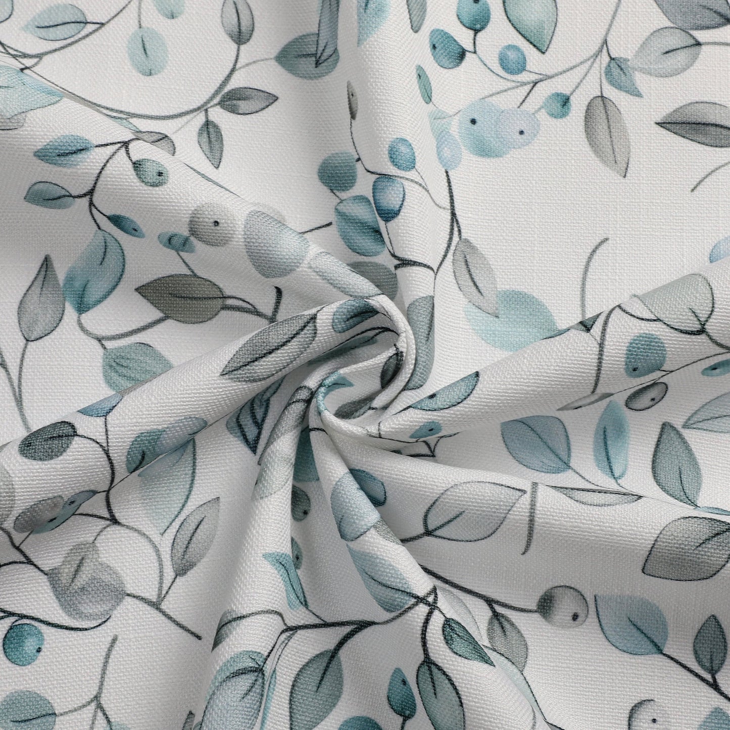Tablecloth - Value Linen Look - Harvest Weave - Olives - Soft Green and Aqua #TC1808